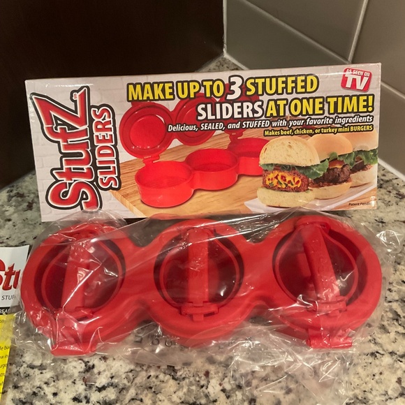 STUFZ Sliders - Stuffed Burger Press - New in Box - Picture 5 of 11